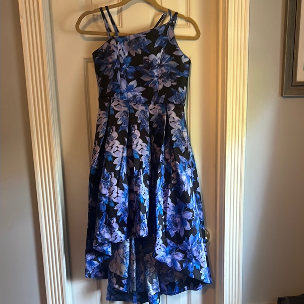 Speechless girls satin - Blue Floral